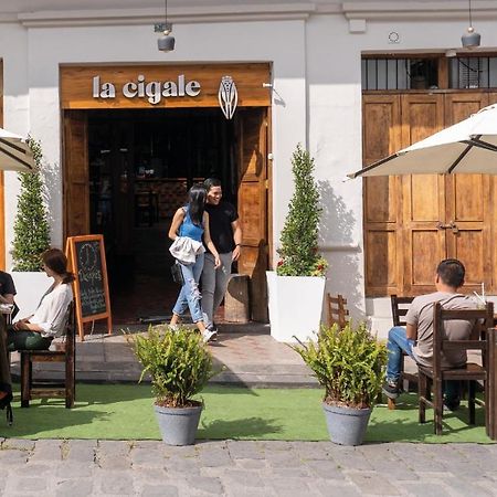 Hostal Restaurant La Cigale Cuenca Luaran gambar